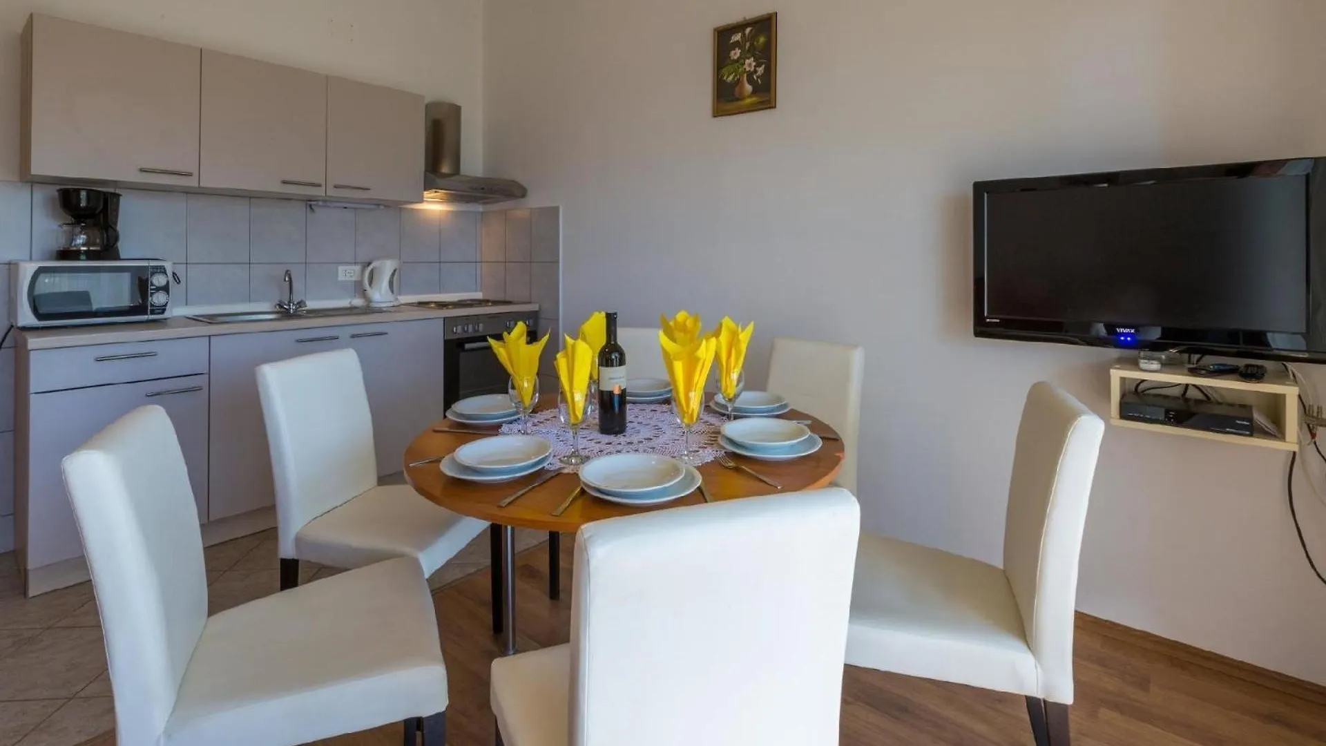 公寓 Ferienwohnung Fuer 6 Personen Ca 55 Qm In Novi Vinodolski, Kvarner Bucht Crikvenica Und Umgebung